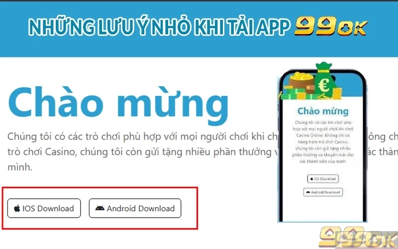 Cách tải app 99ok trải nghiệm cực đã trên điện thoại Các bước tải app 99ok cho iOS, Android