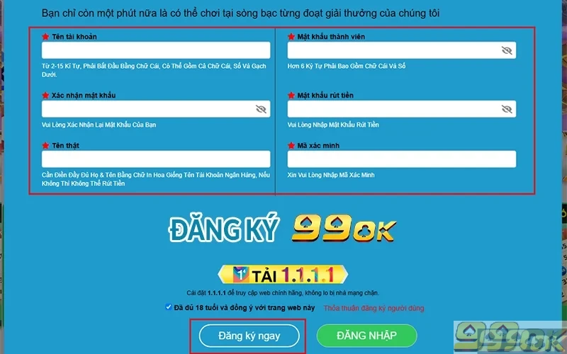 99OK 🎖️ Link truy cập 99ok.com trong Bão Kalmaegi Đăng ký 99OK